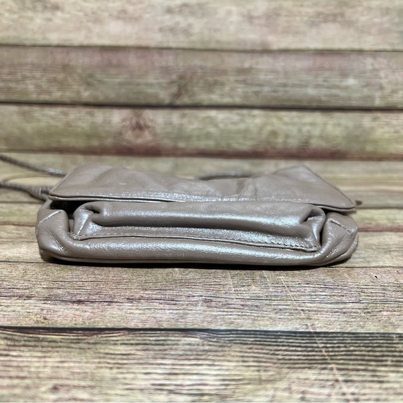 Latico Small Bronze Leather Crossbody - Picture 8 of 9